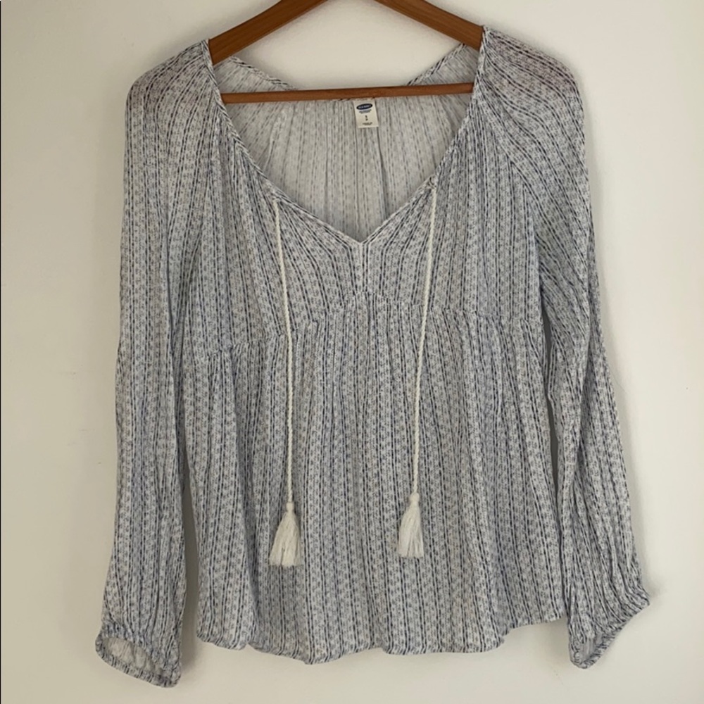 Old navy blue blouse
